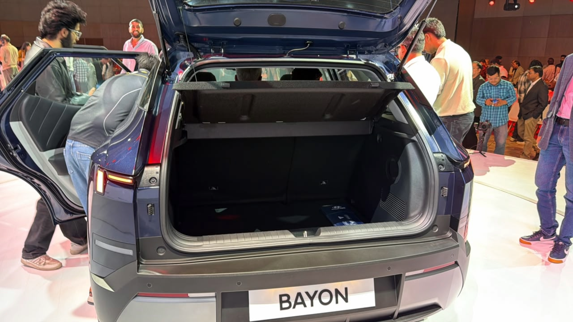 Hyundai Bayon Boot Space Rear View