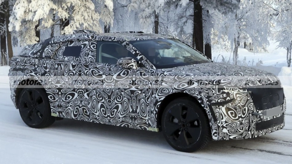 All-Electric Second-Generation Range Rover Velar Spied Testing