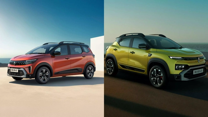 Renault Triber and Kiger