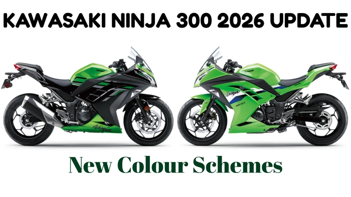 Kawasaki Launches 2026 Updated Ninja 300 at ₹3.17 Lakh