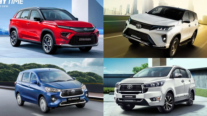 Toyota Cars in India