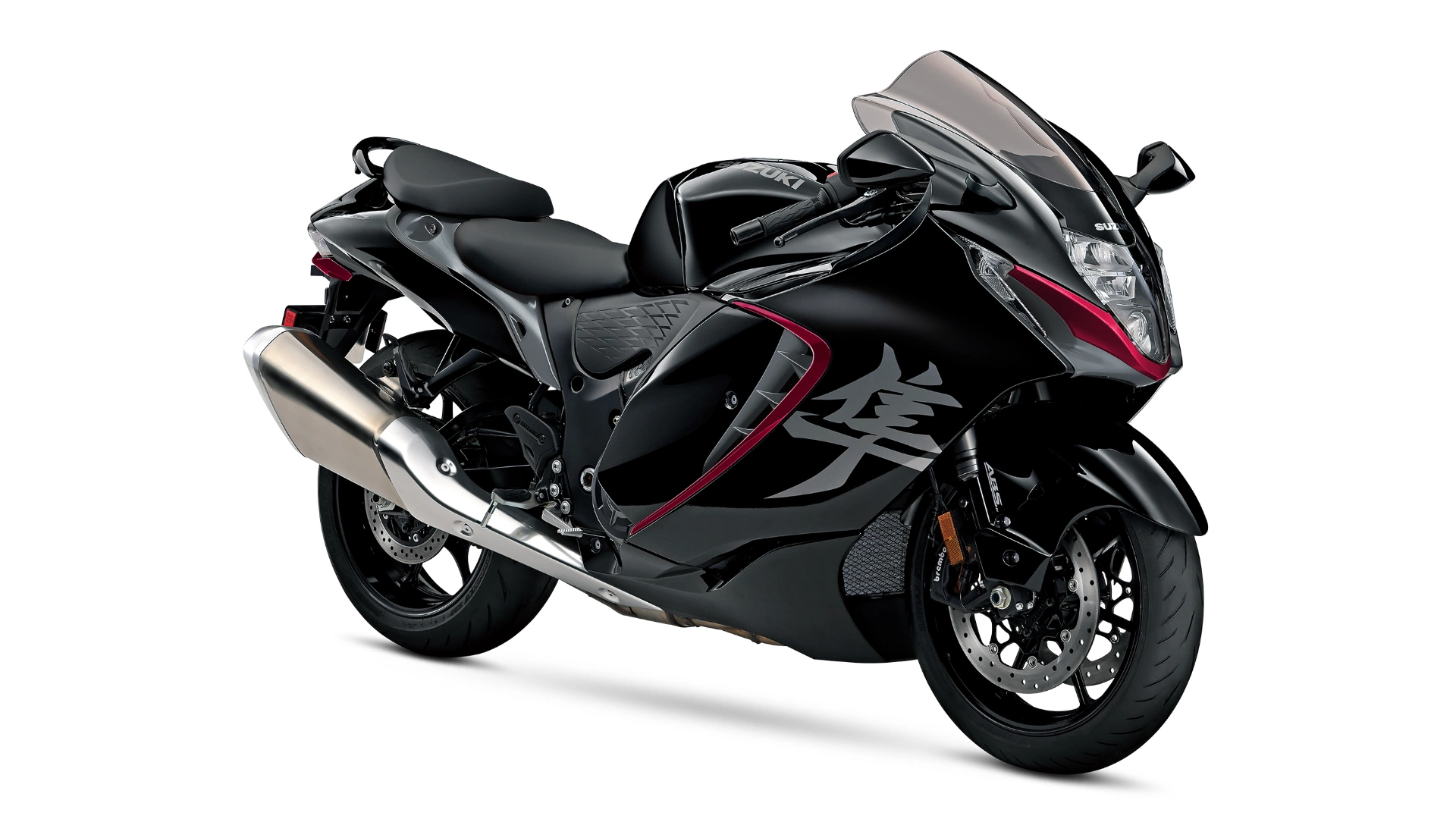 2026 Suzuki Hayabusa in Candy Daring Red / Glass Sparkle Black colour scheme