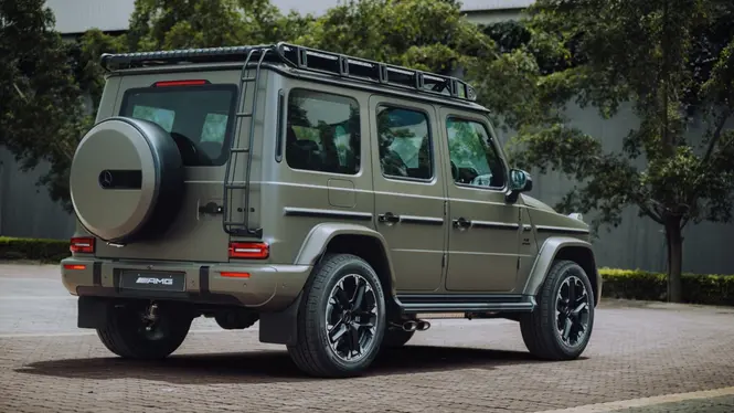 Mercedes-AMG G 63 Offroad PRO Exterior Rear Right Three Quarter View