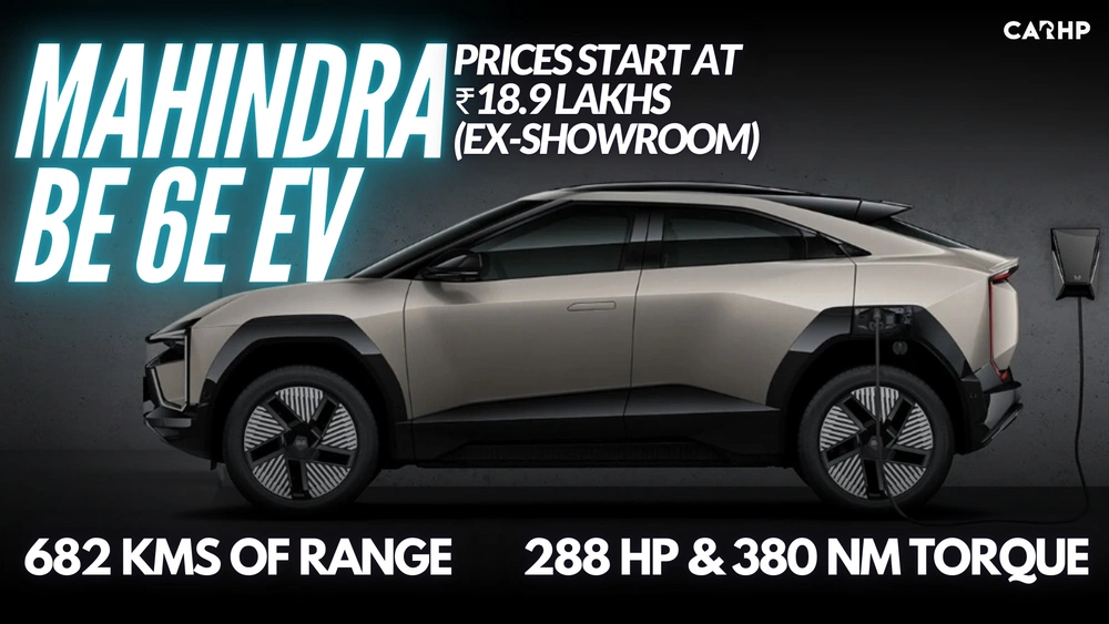 The Mahindra BE 6e EV SUV Is A Bonkers Deal At Rs. 18.9 Lakhs!