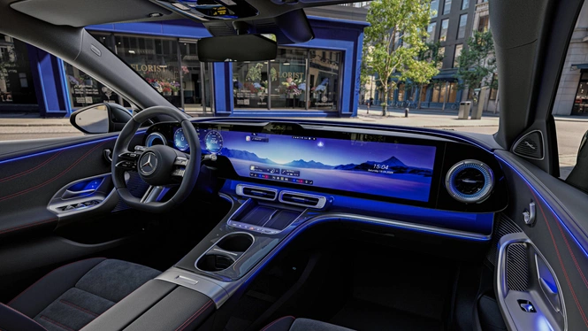 Mercedes-Benz C-Class EV Interior