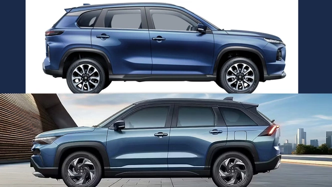 grand vitara vs victoris side view