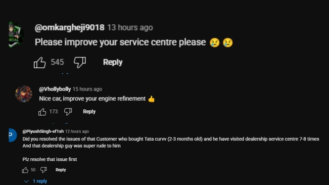 nw altroz audience reaction comments