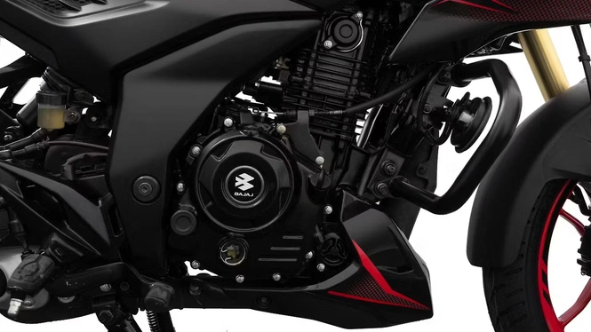 Bajaj Pulsar N160 S 164.5cc single-cylinder four-valve engine