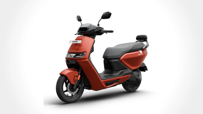 Ather Rizta S in orange