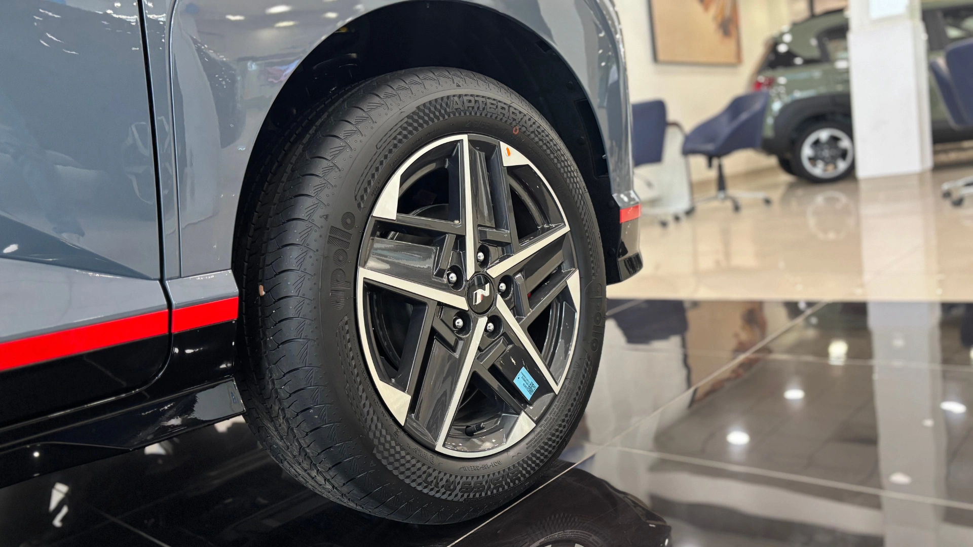 Hyundai Venue N Line facelift wheels