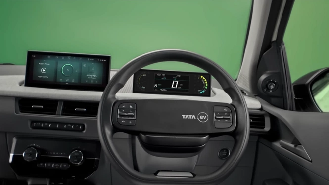 Tata Tiago EV Facelift interior