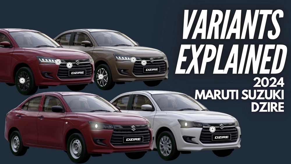 2024 Maruti Suzuki Dzire Variants Explained
