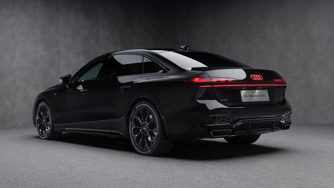 Audi A6L Black Rear