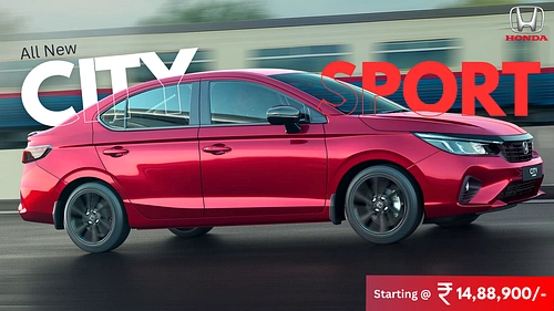 Honda City Sport Edition Launched at Rs 14.88 Lakhs