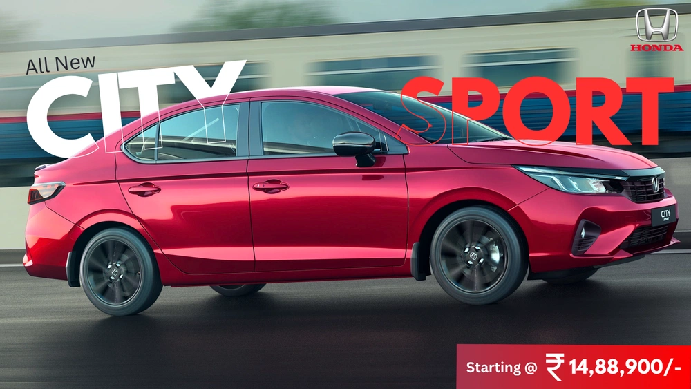 Honda City Sport Edition Launched at Rs 14.88 Lakhs