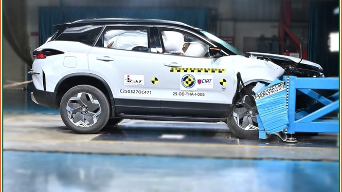 Harrier EV BNCAP Crash Test