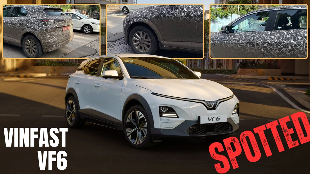 VinFast VF6 Spotted Testing In India