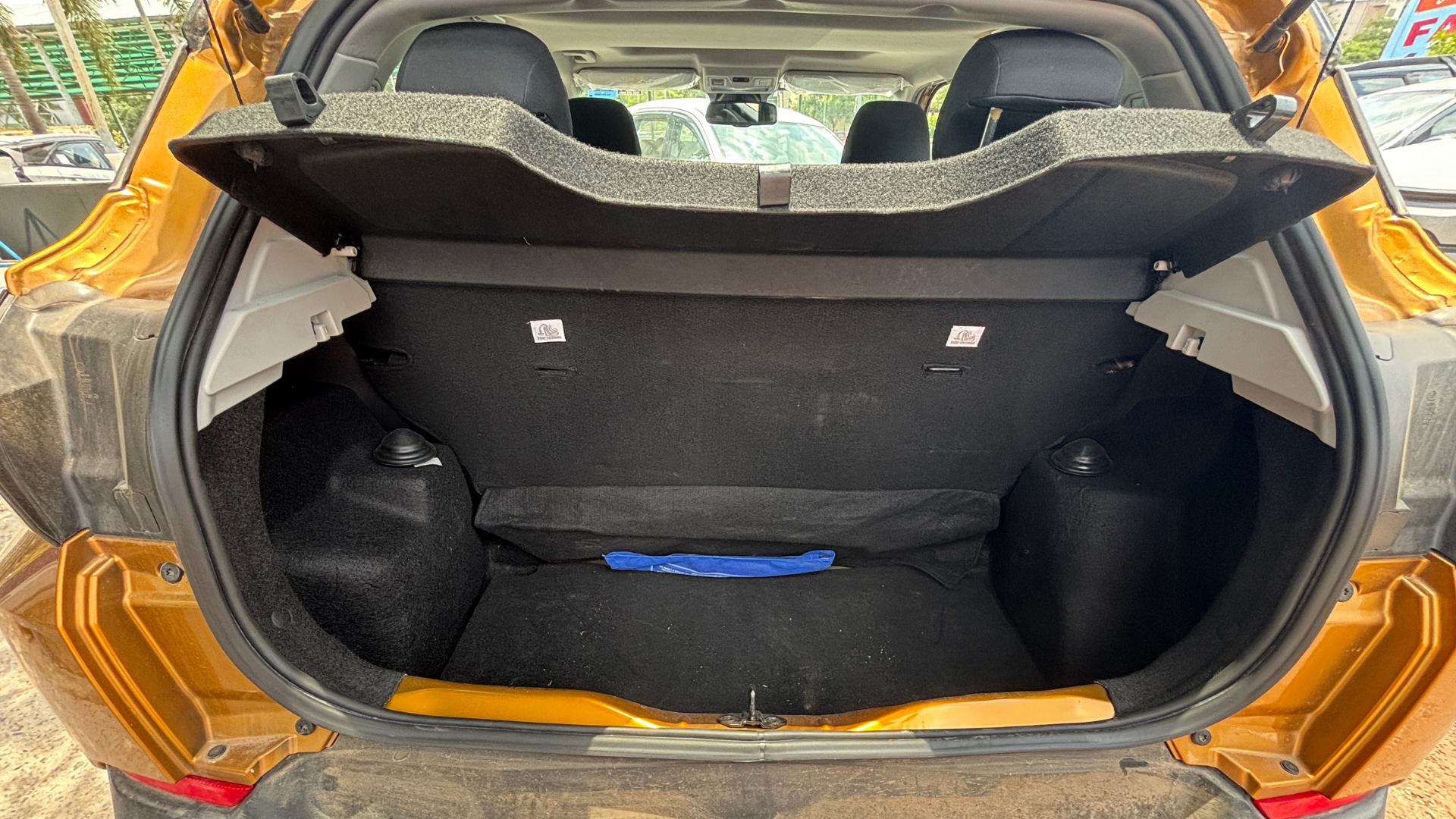 Tata Punch Rear Boot Cargo Space View