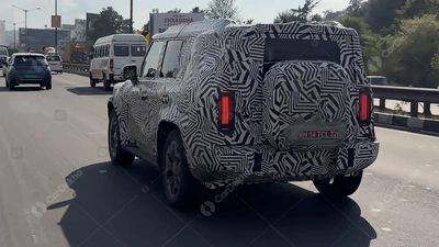JSW Jetour T2 Spied Testing in Pune