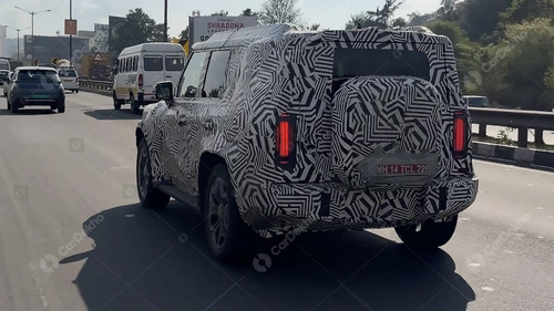 JSW Jetour T2 Spied Testing in Pune Image