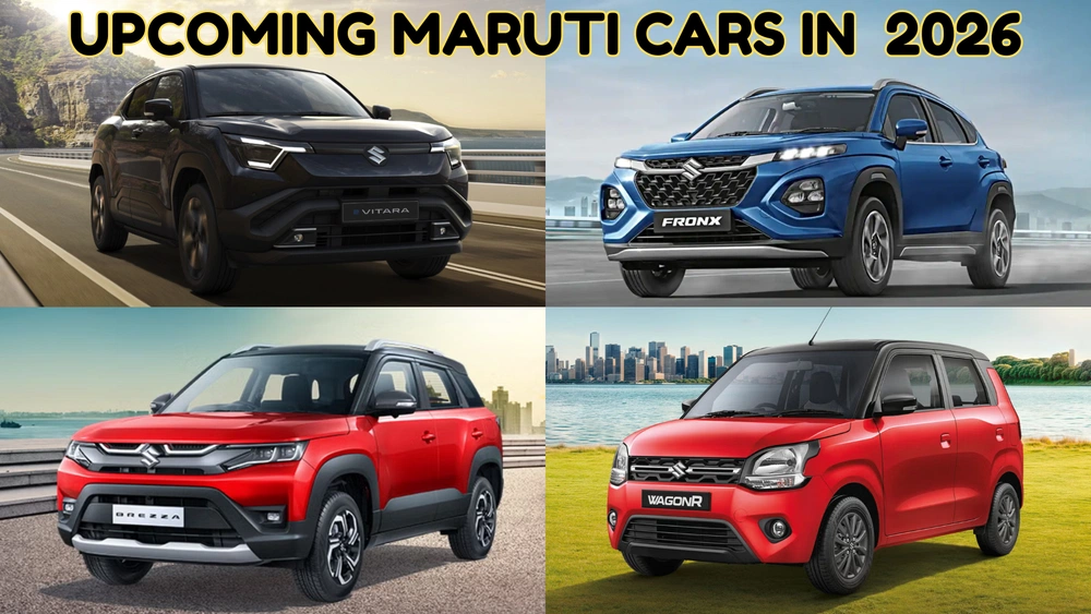 Upcoming Maruti Suzuki Cars in 2026
