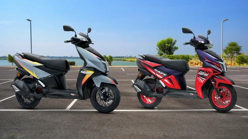 TVS Ntorq 125 Disc And Race Editions Refreshed With New Colours And Graphics Image