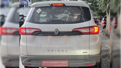 Renault Triber Turbo-CNG Spotted Testing in Pune