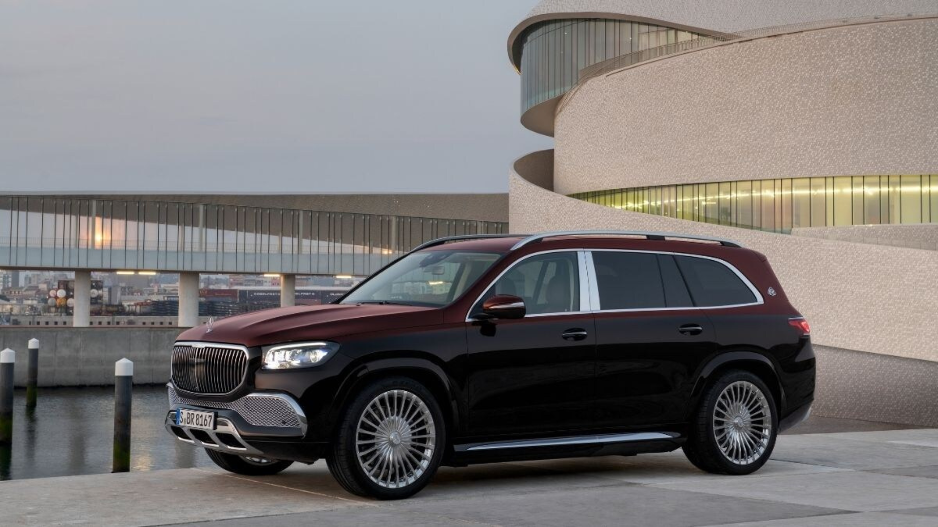 gls maybach in red
