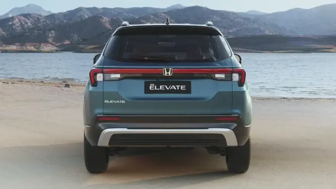 2026 Honda Elevate Facelift Exterior Rear View