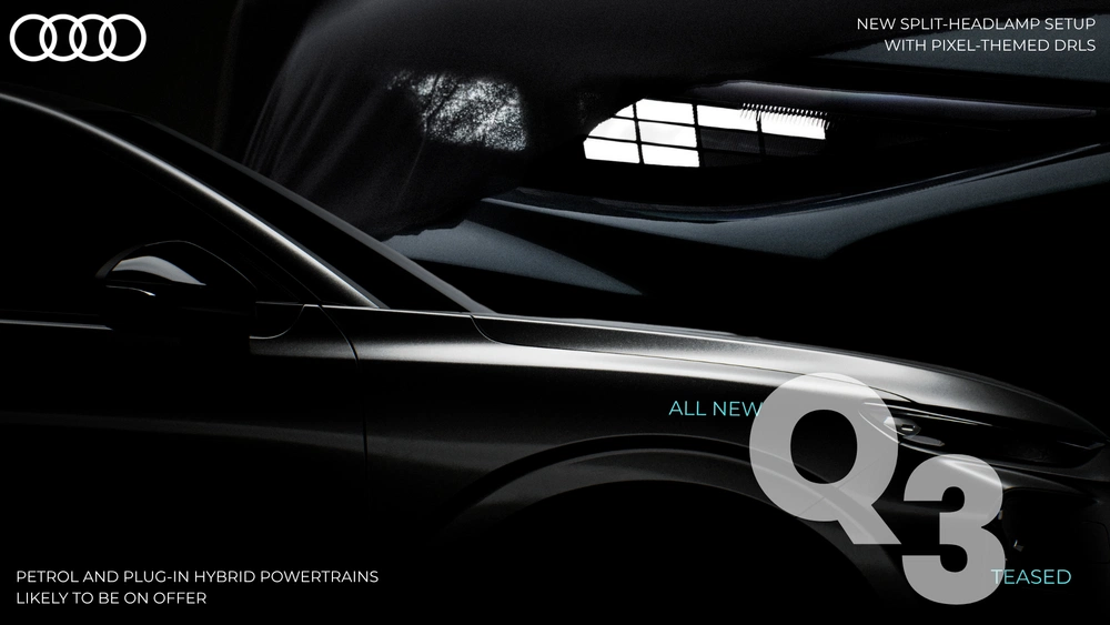 Next-Gen Audi Q3 Teased Ahead of June 16 Global Debut