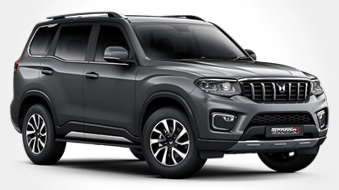 Mahindra Scorpio N Z8S in Galaxy Grey