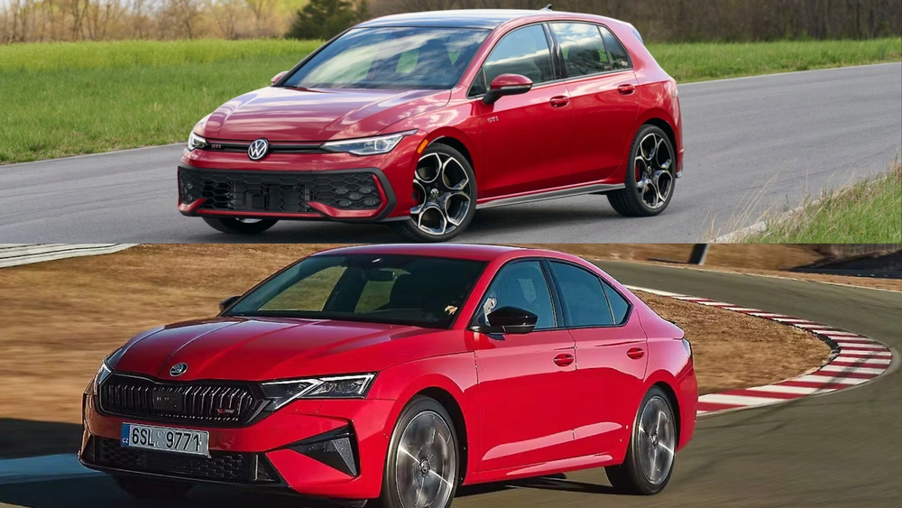 Volkswagen Golf GTI vs Skoda Octavia RS