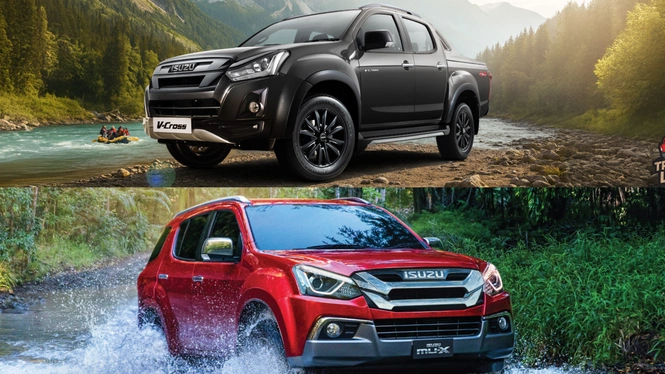 Isuzu V-Cross and MU-X