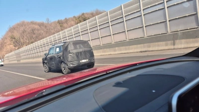 Hyundai HE1i Electric Mini SUV Spied Testing