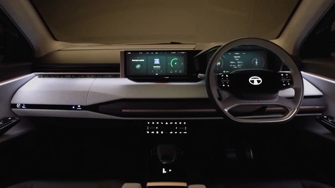 Tata Sierra EV Interor teaser
