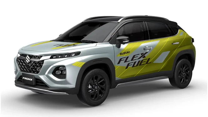 upcoming fronx flex fuel