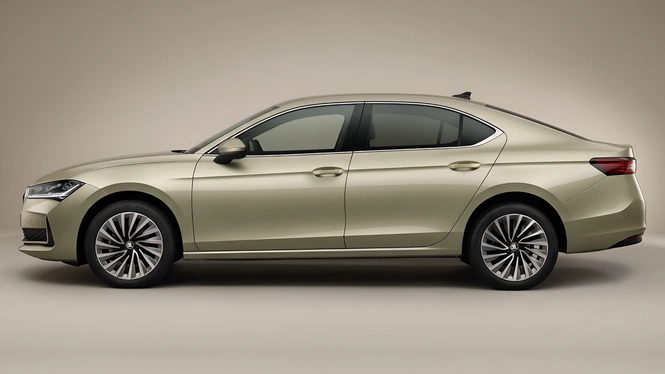 2027 Skoda Superb side profile