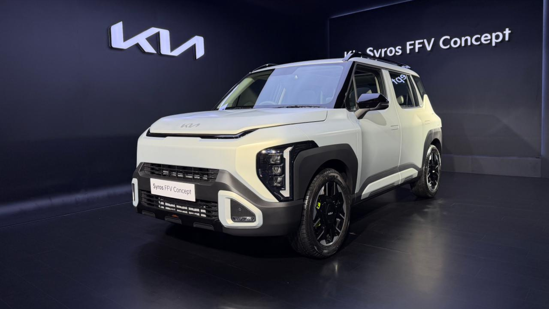Kia Syros Flex Fuel Concept