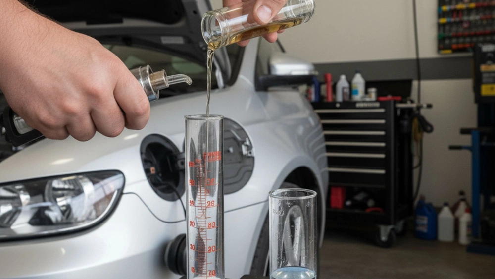 How to Check Petrol-Ethanol Mix at Home Using a Graduated Cylinder