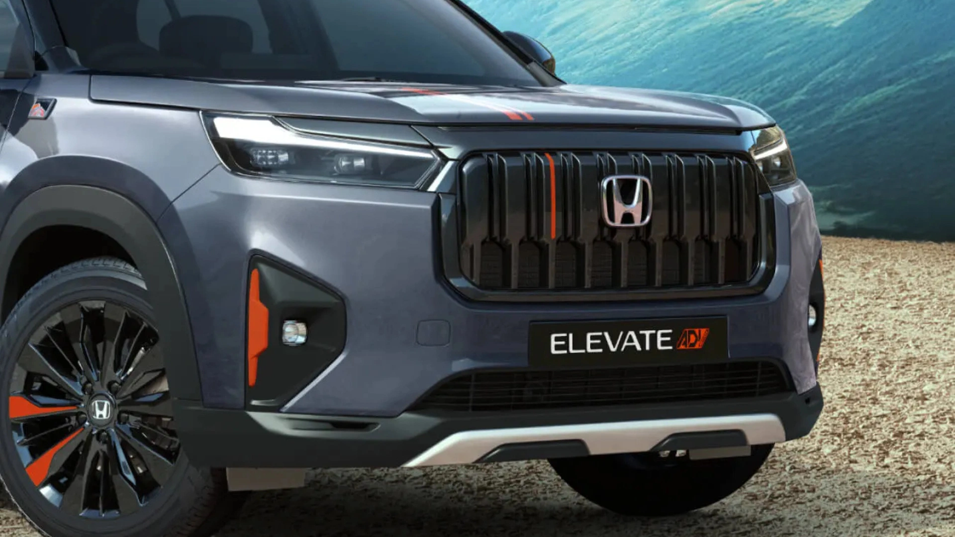 Honda Elevate ADV Edition Frontgrille design