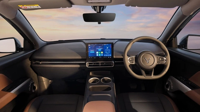 Vinfast VF MPV 7 dash