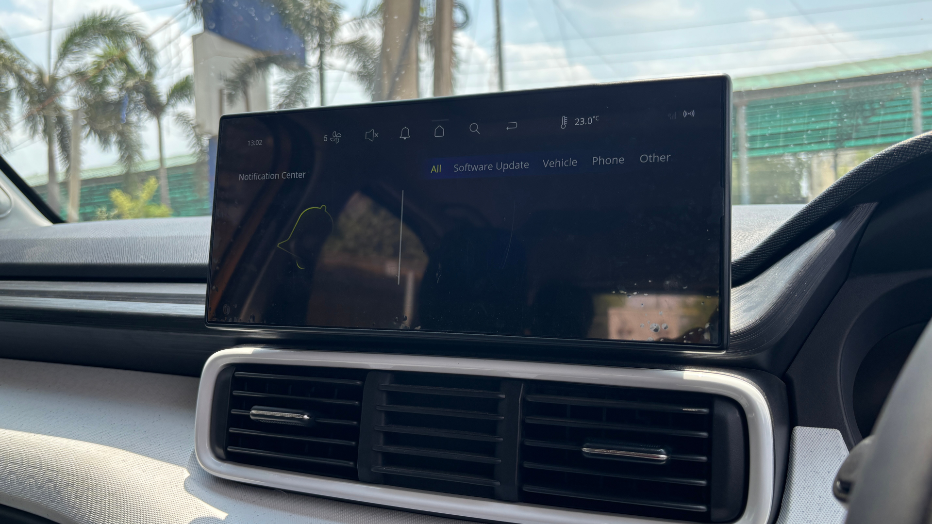 Tata Punch Interior Infotainment Display