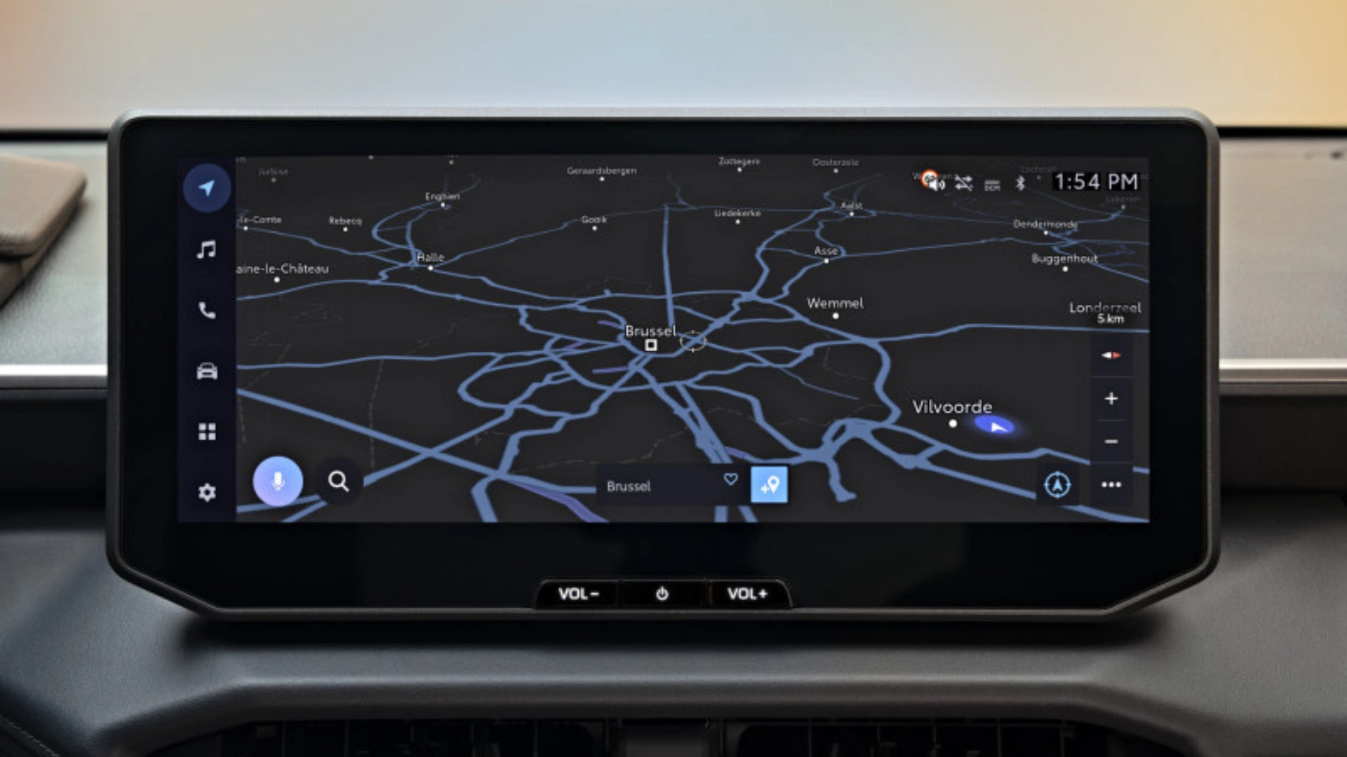 2026 Toyota Hilux interior screen