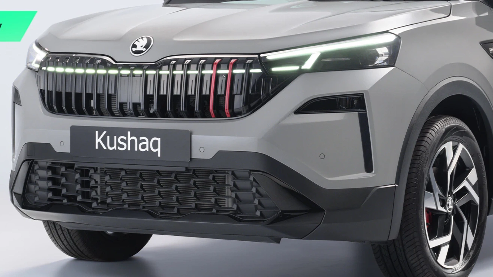Skoda Kushaq Facelift Front 