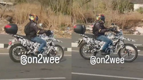 Bajaj New Adventure Bike with KTM DNA Spotted Testing Image