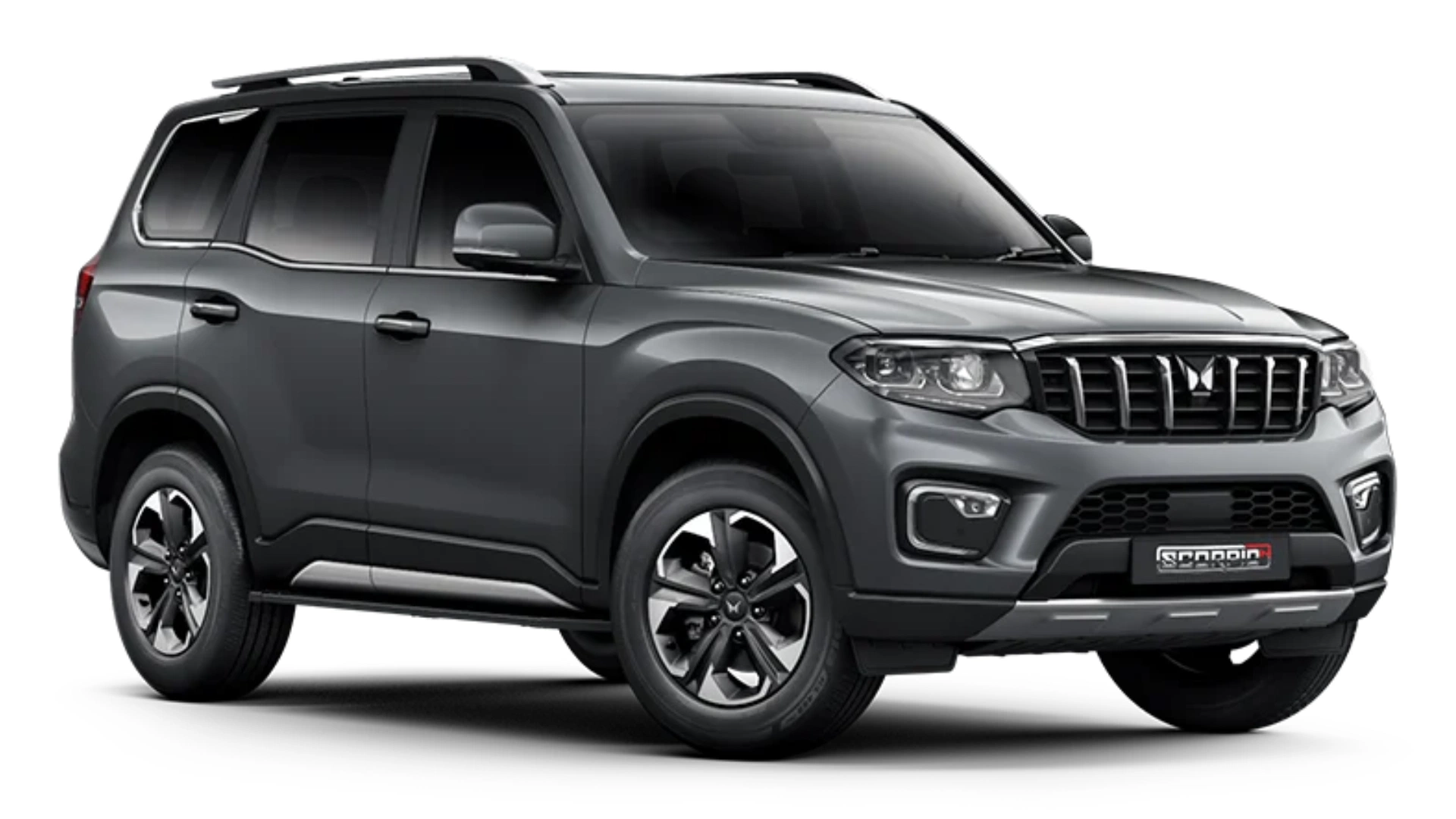 2026 Mahindra Scorpio N in Galaxy Grey colour scheme