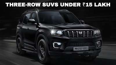 Every Three-Row SUV You Can Buy Under Rs 15 Lakh