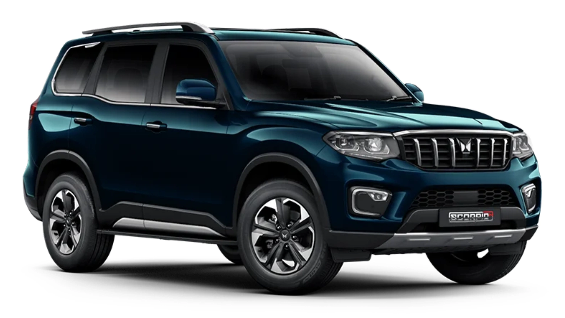 2026 Mahindra Scorpio N in Oceanic colour scheme