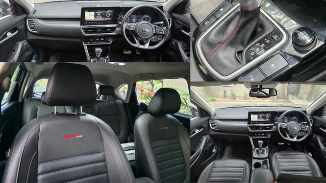 2020 Kia Seltos GTX+ Interior