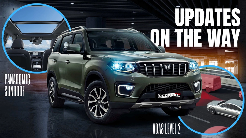 Mahindra Scorpio N Set to Get Panoramic Sunroof and Level-2 ADAS